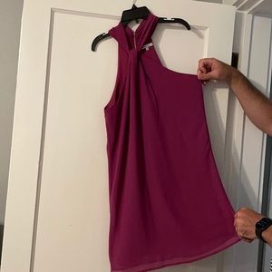 Purple naked zebra dress worn once